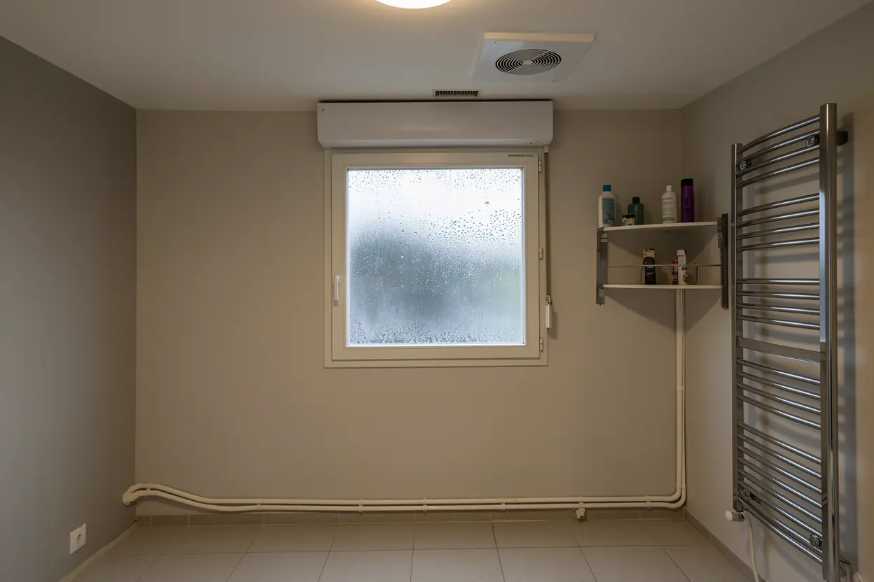 Fenêtre sans condensation après installation d'une VMC à L'Union
