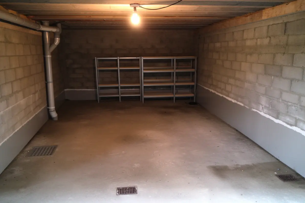 Cave sèche après cuvelage à Ramonville-Saint-Agne