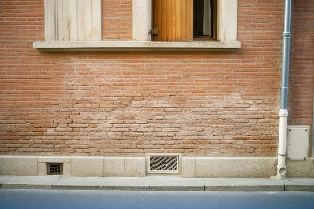 Façade rénovée et traitée contre les infiltrations d'eau à Toulouse